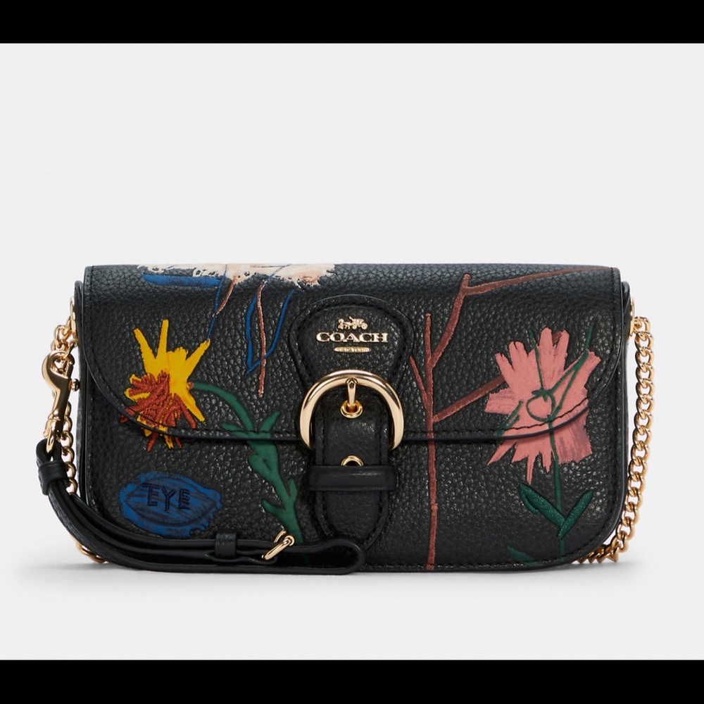Coach X Jean Michel Basquiat Kleo Crossbody